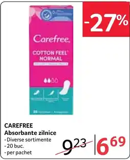 Selgros Carefree absorbante zilnice Ofertă