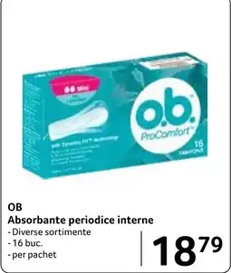Selgros Ob absorbante periodice interne Ofertă