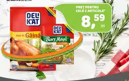 La Doi Pasi Del'kat gust de găină del'kat borș magic cu legume Ofertă