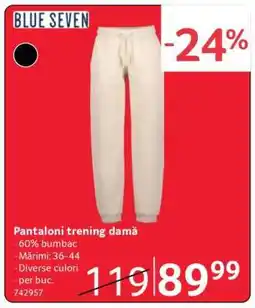 Selgros Pantaloni trening damă Ofertă