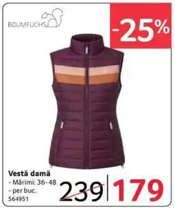 Selgros Vestă damă Ofertă