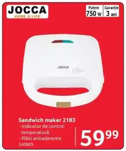 Selgros Sandwich maker 2183 Ofertă