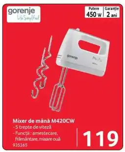 Selgros Mixer de mână M420CW Ofertă