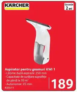 Selgros Aspirator pentru geamuri KWI 1 Ofertă