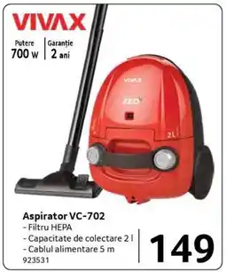Selgros Aspirator VC-702 Ofertă