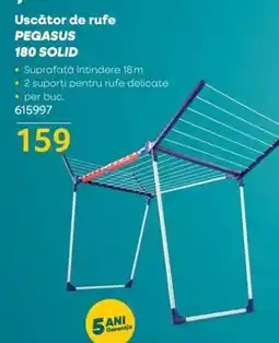 Selgros Uscător de rufe Pegasus 180 Solid Ofertă