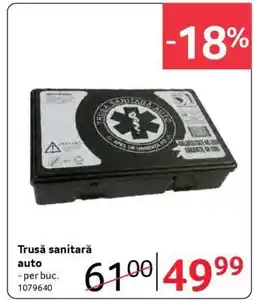 Selgros Trusă sanitară auto Ofertă