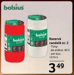 Selgros Rezervă candelă nr. 2 Ofertă