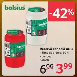Selgros Rezervă candelă nr. 3 Ofertă