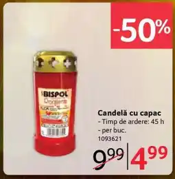 Selgros Candelă cu capac Ofertă