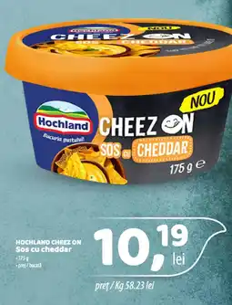 La Doi Pasi Hochland cheez on sos cu cheddar Ofertă