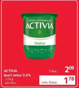 Selgros ACTIVIA Iaurt natur 3,4% Ofertă