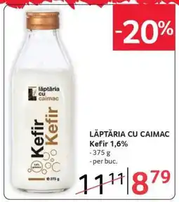 Selgros LĂPTĂRIA CU CAIMAC Kefir 1,6% Ofertă