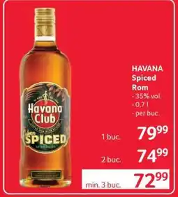 Selgros HAVANA Spiced Rom Ofertă