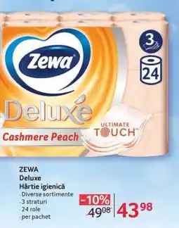 Selgros ZEWA DELUXE Ofertă