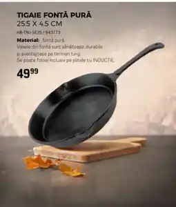 Selgros Tigaie Fontă Pură Ofertă