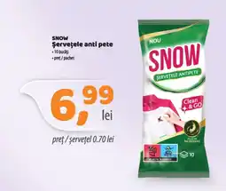 La Doi Pasi Snow șervețele anti pete Ofertă