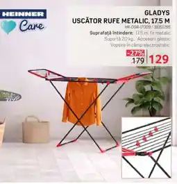 Selgros GLADYS USCĂTOR RUFE METALIC, 17.5 M Ofertă