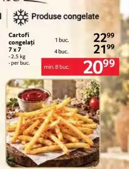 Selgros Cartofi congelați 7 x 7 Ofertă