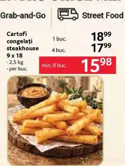 Selgros Cartofi congelați steakhouse 9 x 18 Ofertă