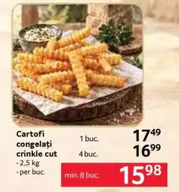 Selgros Cartofi congelați crinkle cut Ofertă