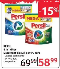 Selgros Persil 4 in 1 Discs Ofertă