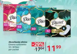 Selgros Absorbante zilnice Ofertă