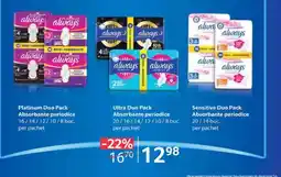 Selgros Platinum Duo Pack Absorbante periodice Ofertă