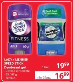 Selgros LADY / MENNEN SPEED STICK Ofertă