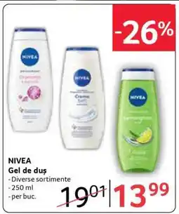 Selgros NIVEA Gel de duş Ofertă