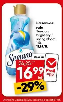 PROFI Balsam de rufe Semana Ofertă