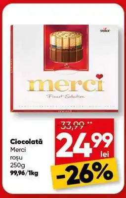PROFI Ciocolată Merci Ofertă