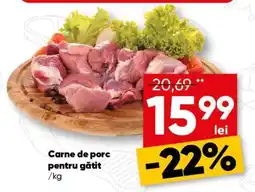 PROFI Carne de porc pentru gătit Ofertă