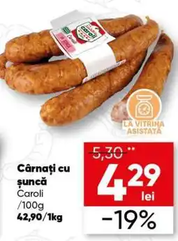 PROFI Cârnați cu șuncă, Caroli Ofertă