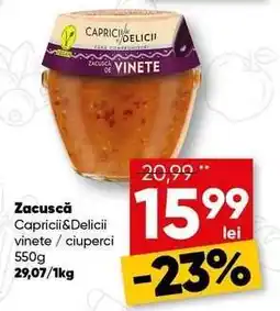 PROFI Zacuscă Capricii&Delicii vinete / ciuperci Ofertă