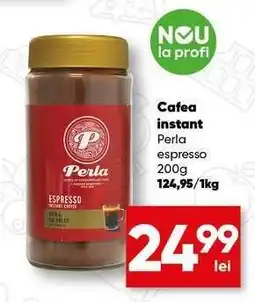 PROFI Cafea instant Perla espresso 200g Ofertă