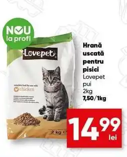 PROFI Hrană uscată pentru pisici Lovepet Ofertă