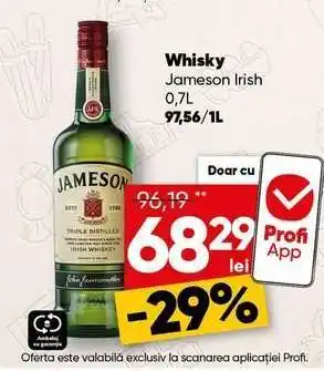 Whisky Jameson Irish