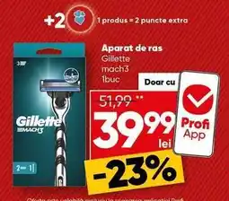PROFI Aparat de ras Gillette Mach3 Ofertă