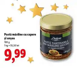 Lidl Pastă măsline cu capere și anșoa Ofertă