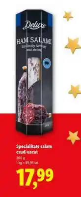 Lidl Deluxe Ham Salami Ofertă
