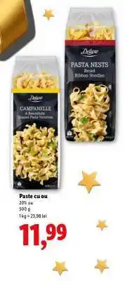 Lidl Paste cu ou Ofertă