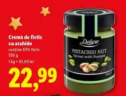 Lidl Cremă de fistic cu arahide Ofertă