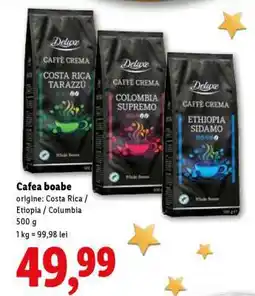 Lidl Cafea boabe Ofertă