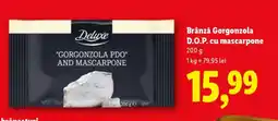 Lidl Brânză Gorgonzola D.O.P. cu mascarpone Ofertă