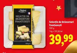 Lidl Selecție de brânzeturi franțuzești Ofertă