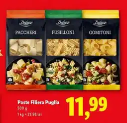 Lidl Paste Filiera Puglia Ofertă