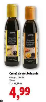Lidl Cremă de oțet balsamic Ofertă