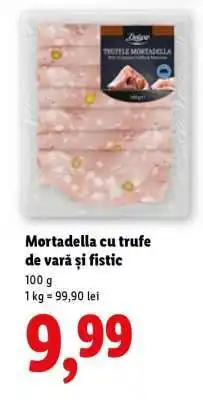 Lidl Mortadella cu trufe de vară și fistic Ofertă