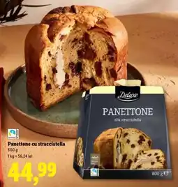 Lidl Panettone cu stracciatella Ofertă